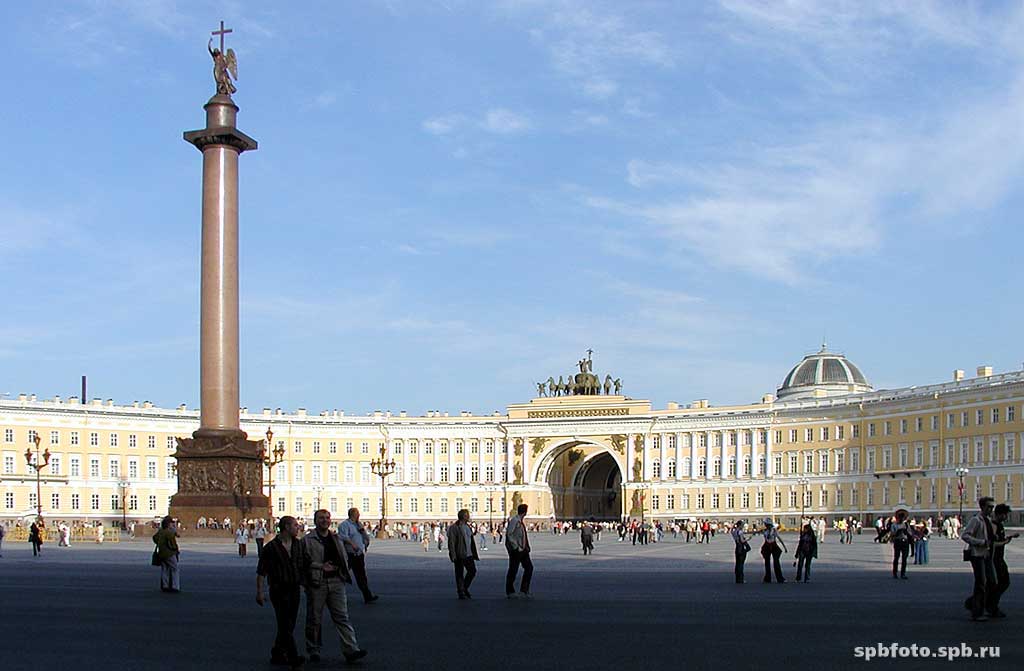 Фото Петербурга . Дворцовая площадь