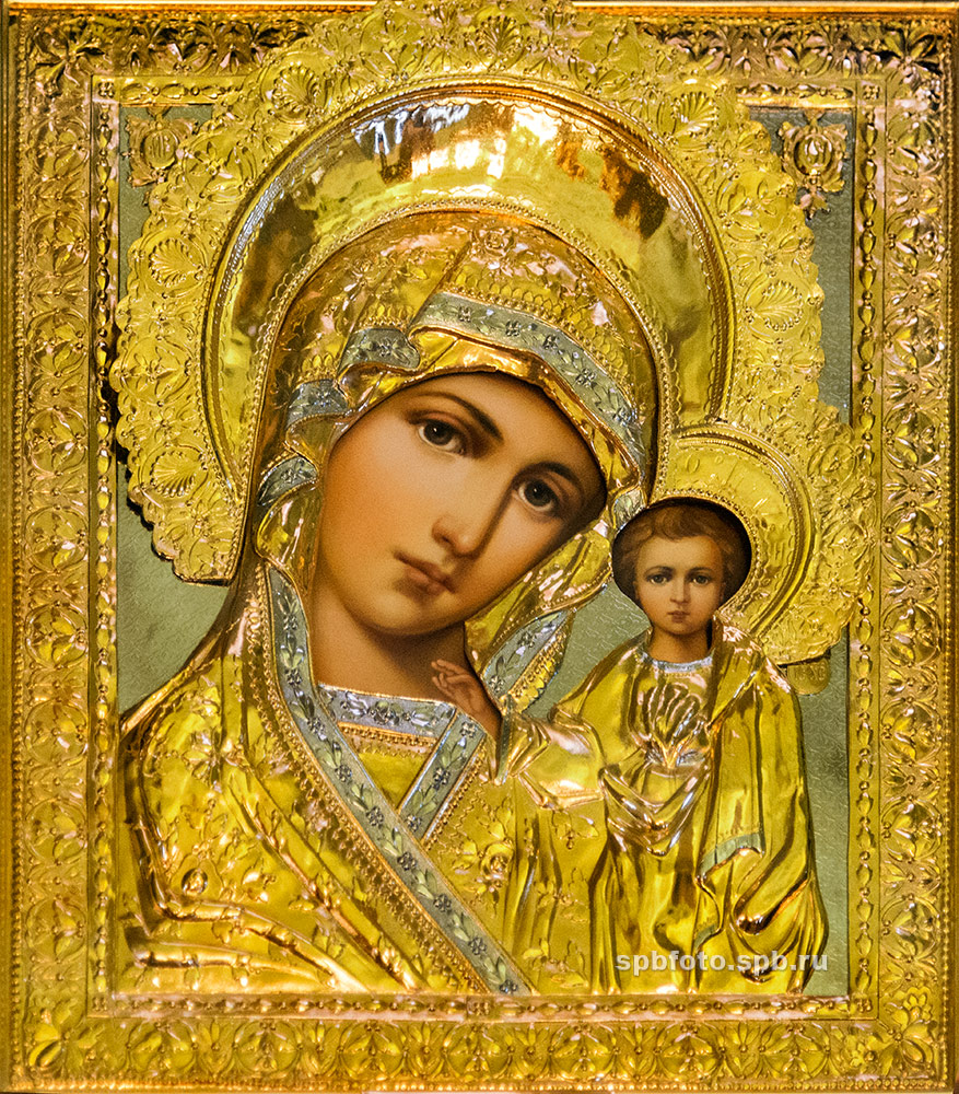 Икона Божией Матери с Богомладенцем. Петропавловский собор.