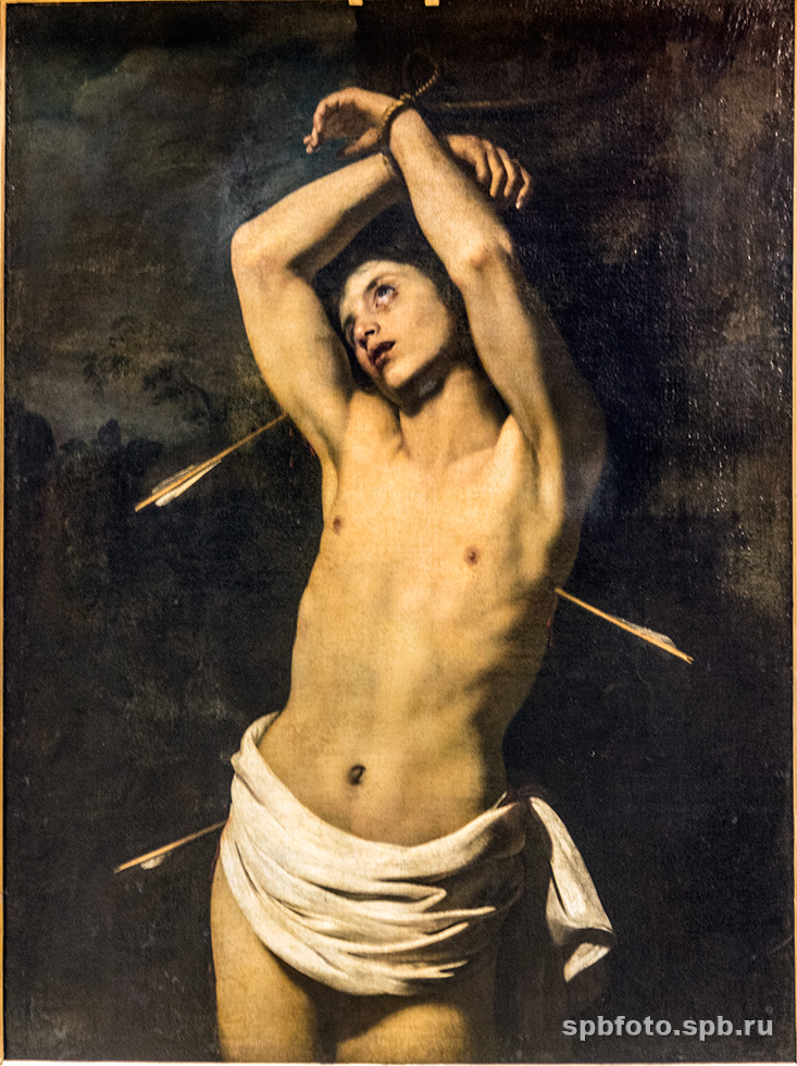 Святой Себастьян. Николо Реньери (Никола Ренье) XVI век.
