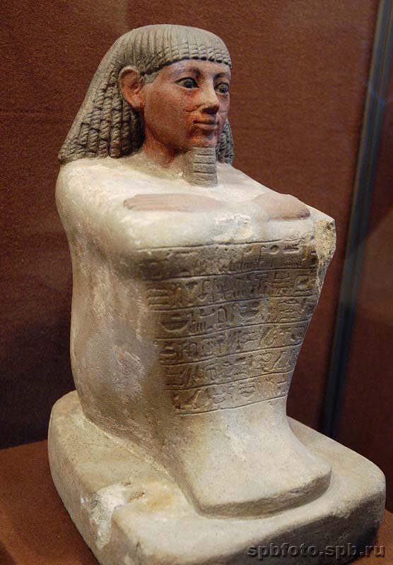 Писец Маа-ни-амон. Эрмитаж. Зал Древнего Египта