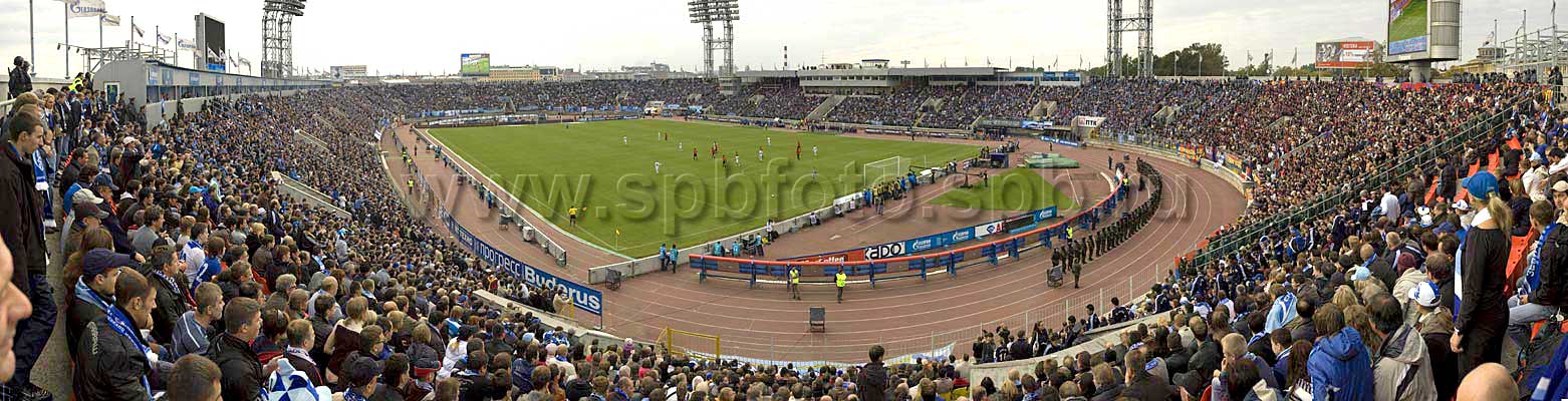 Панорама стадиона Петровский
